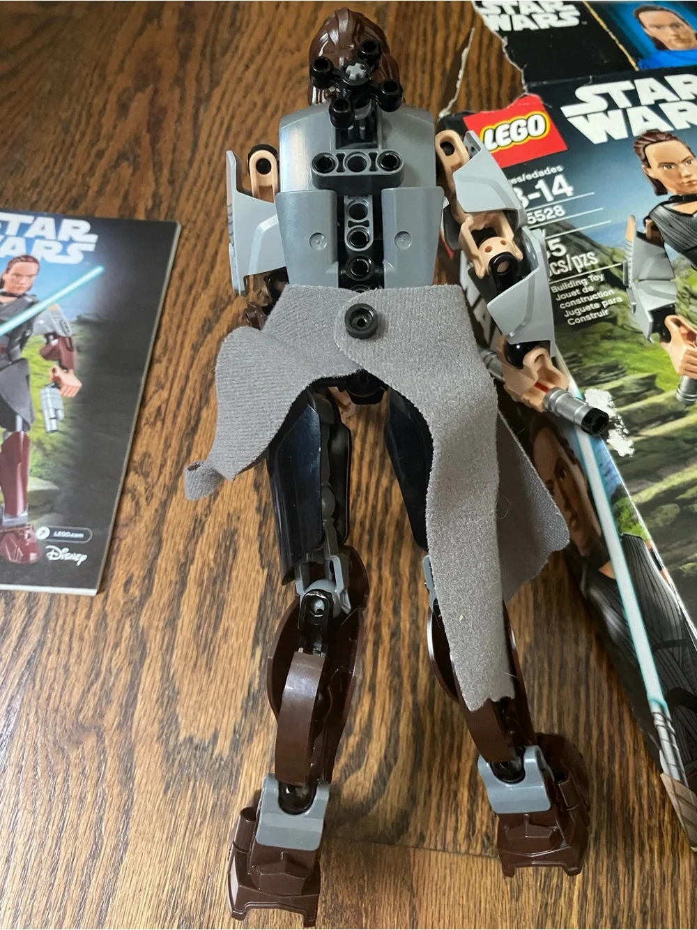Complete Lego Rey Buildable Figure